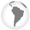 South America Icon Representing Pikkol's Relocation Network Across Latin Countries