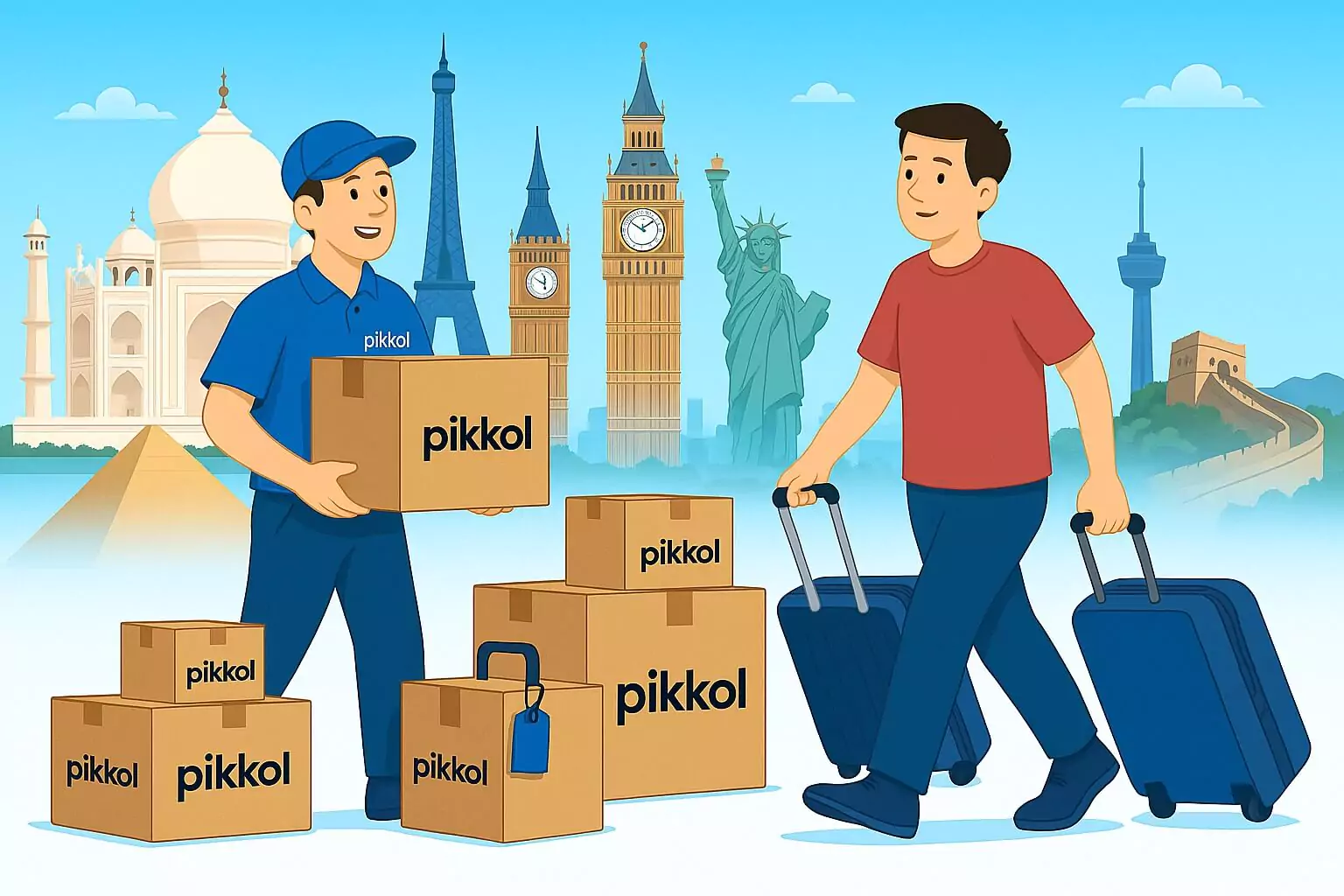 Safe and Hassle-Free International Moving from India International Relocation Services from India by Pikkol