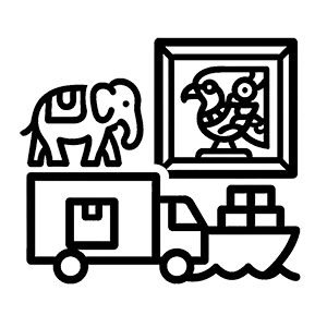 Art and Antique Moving Service Icon by Pikkol