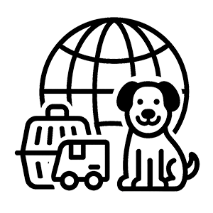 Pet Relocation Service Icon by Pikkol