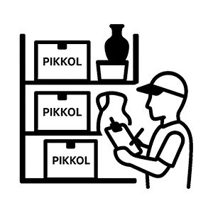 Safe Storage and Warehouse Service Icon by Pikkol
