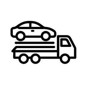 Vehicle Transportation Service Icon by Pikkol