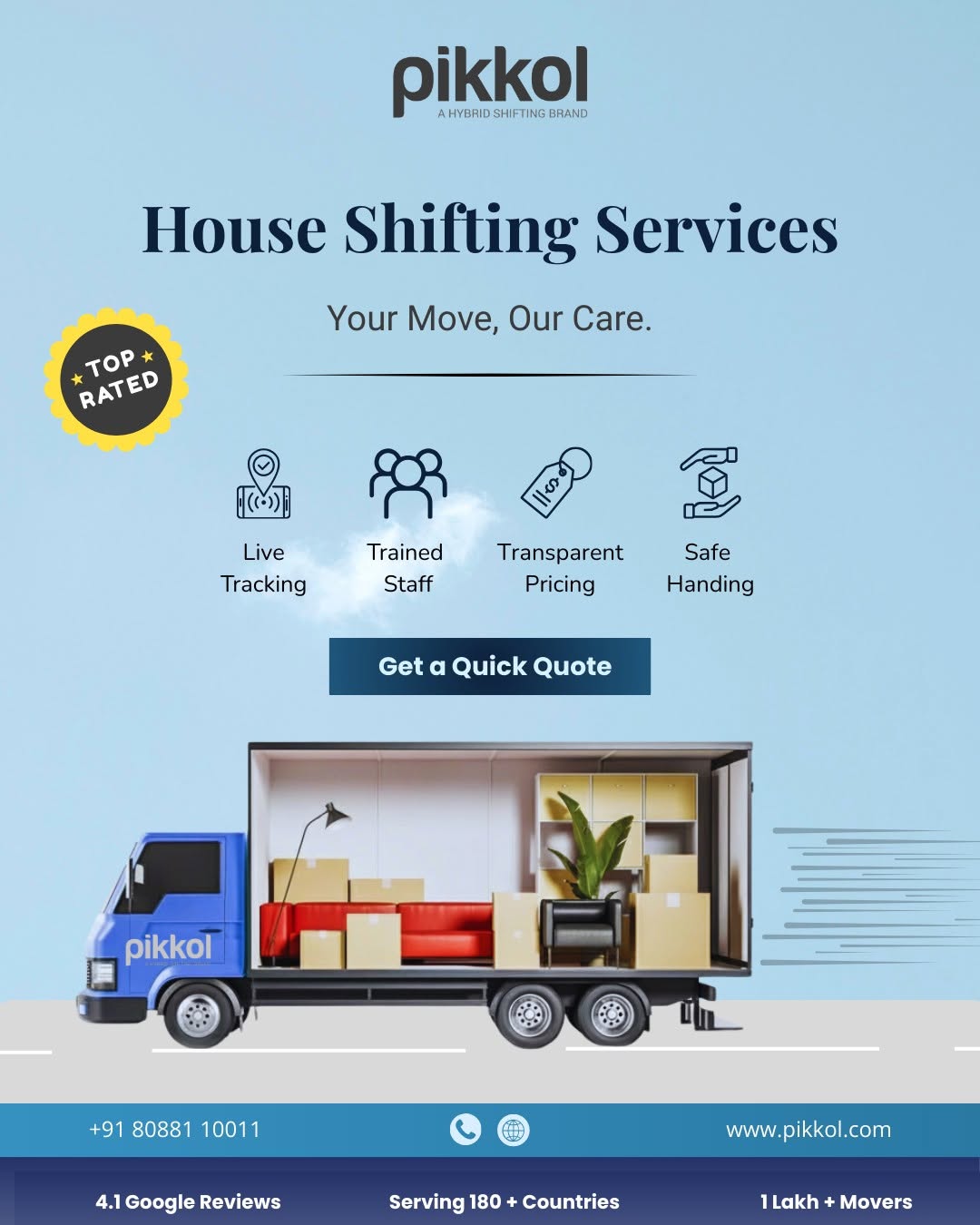 Flat shifting services